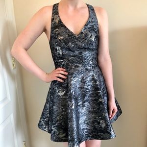 HP!✨Outer Spacey Metallic Dress✨